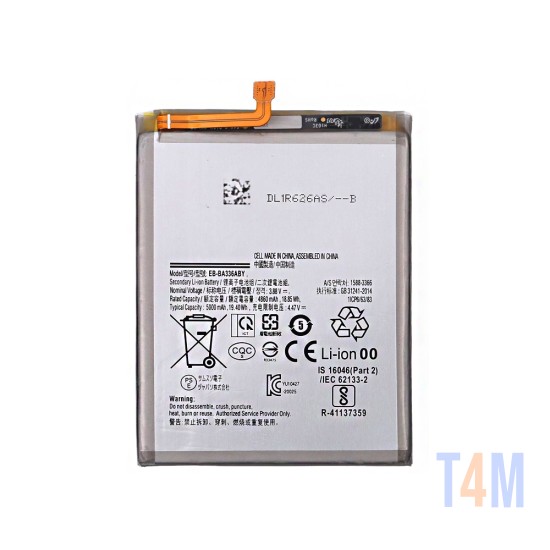 Bateria EB-BA336ABY para Samsung Galaxy A53 5g/A536/A33 5g/A336